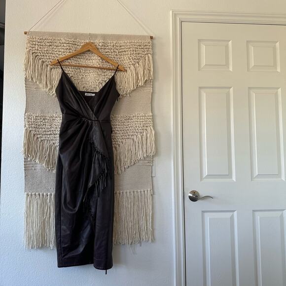 Jonathan Simkhai Carkee Fringe Dress - Picture 1 of 12